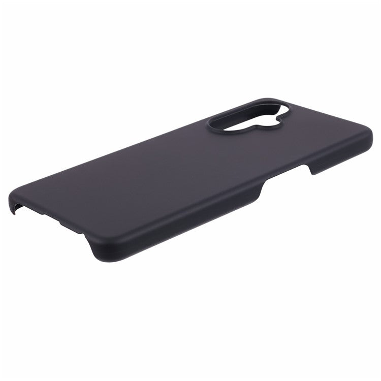 For Oppo K11x 5G / OnePlus Nord CE3 5G Case Rubberized PC Anti-scratch Phone Cover - Black
