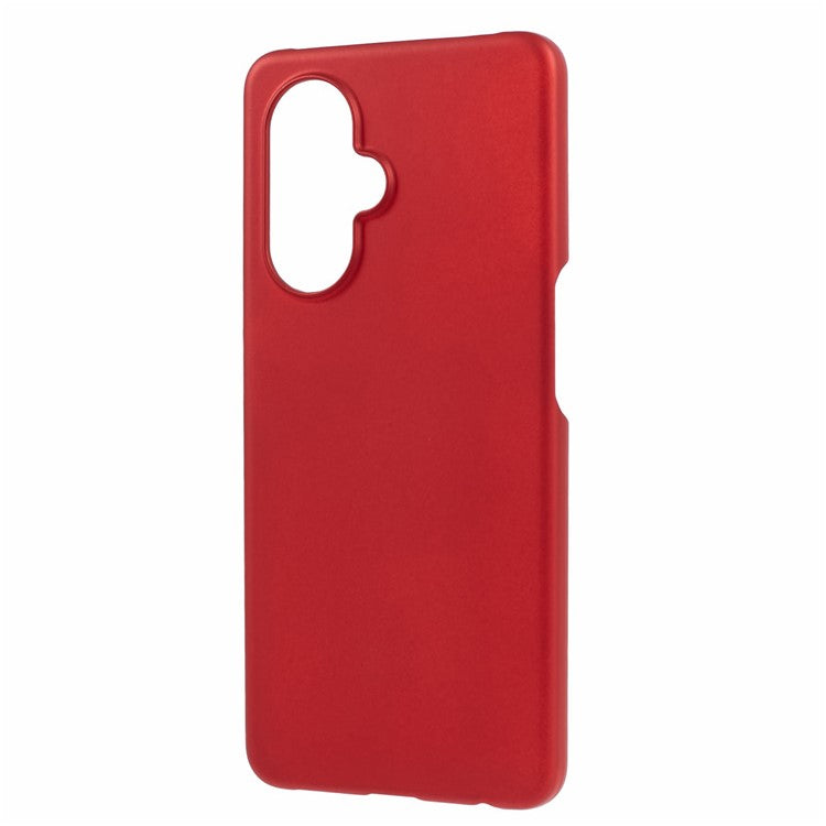 For Oppo K11x 5G / OnePlus Nord CE3 5G Case Rubberized PC Anti-scratch Phone Cover - Red