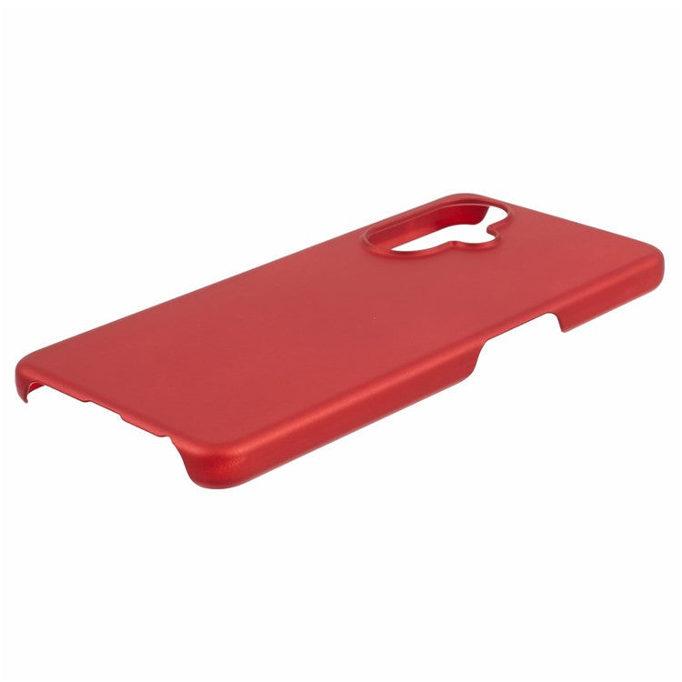 For Oppo K11x 5G / OnePlus Nord CE3 5G Case Rubberized PC Anti-scratch Phone Cover - Red