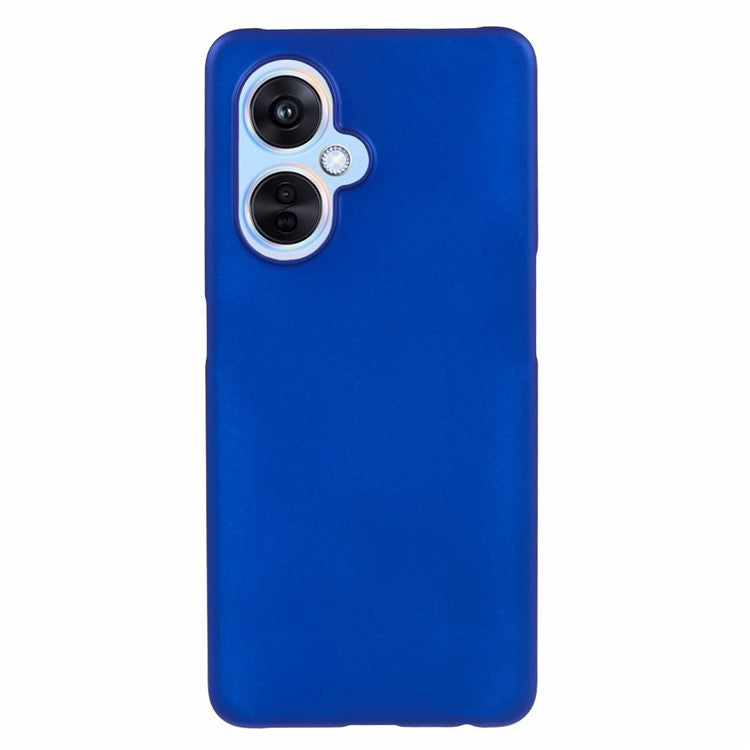 For Oppo K11x 5G / OnePlus Nord CE3 5G Case Rubberized PC Anti-scratch Phone Cover - Blue