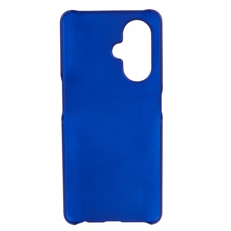 For Oppo K11x 5G / OnePlus Nord CE3 5G Case Rubberized PC Anti-scratch Phone Cover - Blue