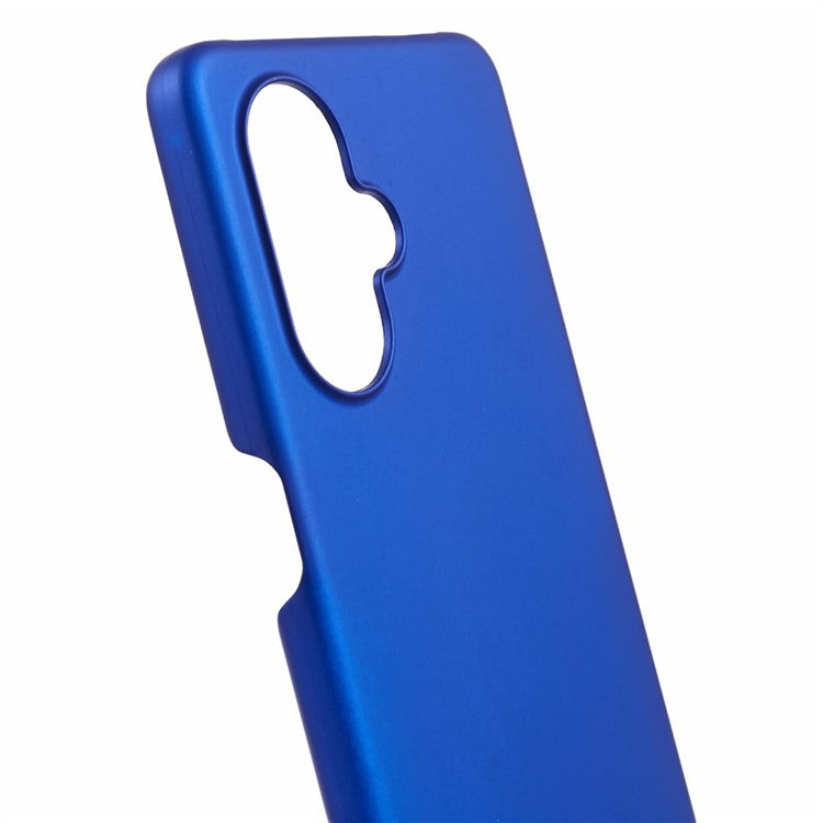 For Oppo K11x 5G / OnePlus Nord CE3 5G Case Rubberized PC Anti-scratch Phone Cover - Blue