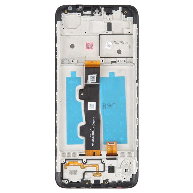 For Motorola Moto E7 Grade B LCD Screen and Digitizer Assembly + Frame Replacement Part (without Logo)