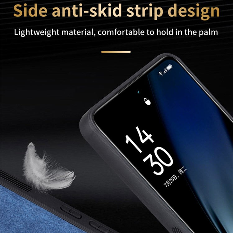 AZNS For Oppo K11 5G / OnePlus Nord CE3 5G Case Imprinted PU Leather+TPU Phone Cover - Green