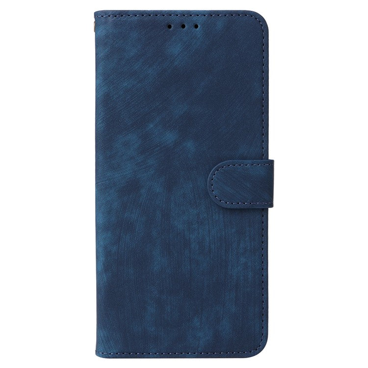 For Sony Xperia 1 II Case RFID Blocking Wallet Phone Stand Cover with Strap - Blue