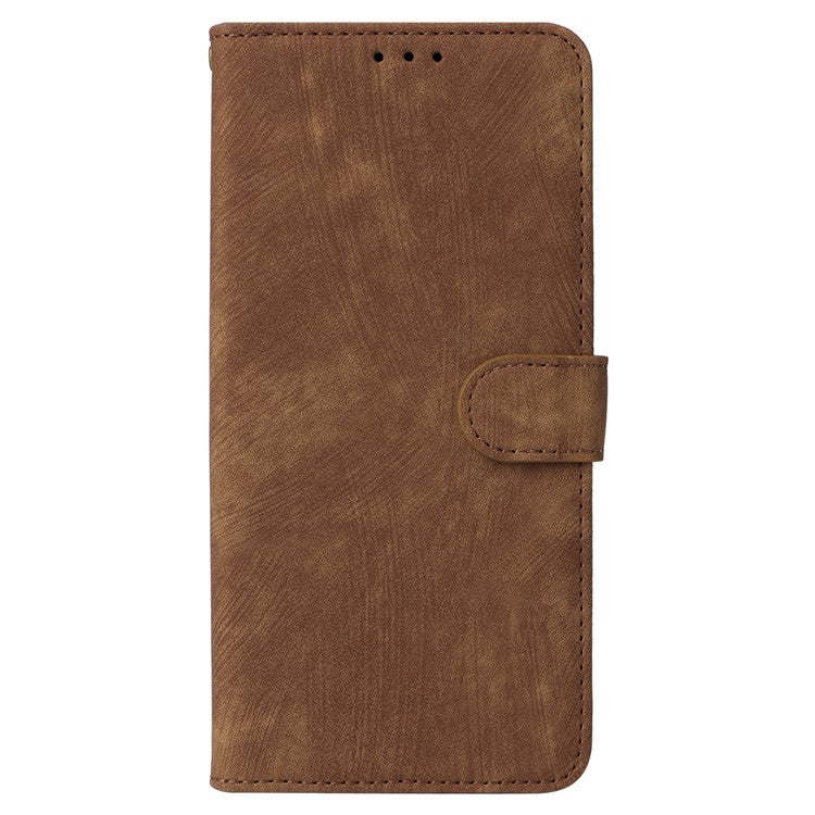 For Sony Xperia 1 II Case RFID Blocking Wallet Phone Stand Cover with Strap - Brown