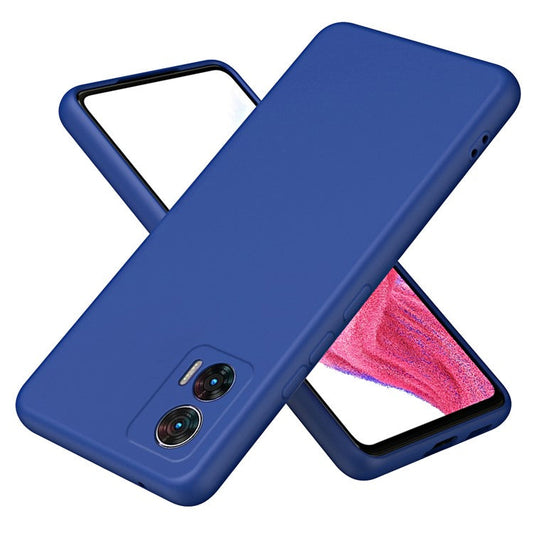 For Motorola Edge 30 Neo 5G TPU Case Soft Lining 2.2mm Shockproof Phone Cover - Blue