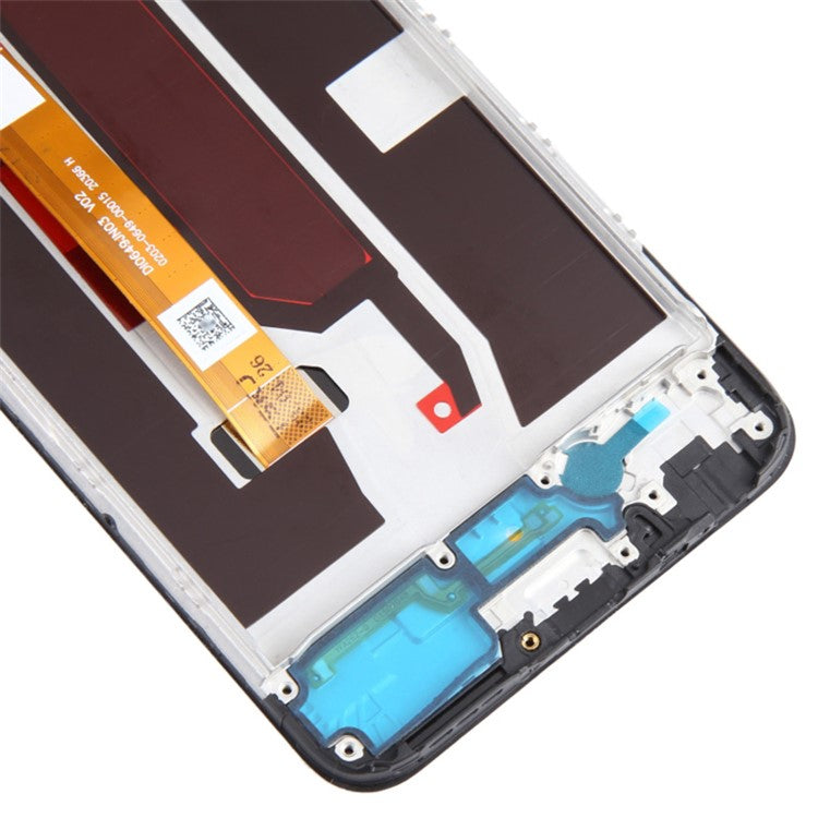 For Oppo A93 5G OEM Grade S LCD Screen and Digitizer Assembly + Frame Repair Part (without Logo)