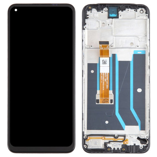 For Oppo A11s Grade B LCD Screen and Digitizer Assembly + Frame Replacement Part (without Logo)