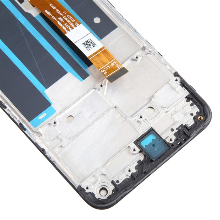 For Oppo A11s OEM Grade S LCD Screen and Digitizer Assembly + Frame Repair Part (without Logo)