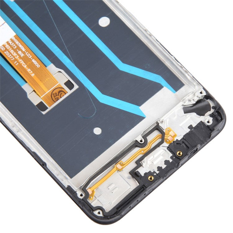 For Oppo A11s OEM Grade S LCD Screen and Digitizer Assembly + Frame Repair Part (without Logo)