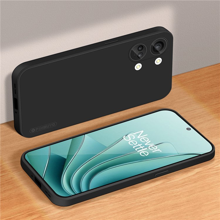 PINWUYO JK Touching Series for OnePlus Ace 2V / Nord 3 5G Case TPU Phone Protective Cover - Black