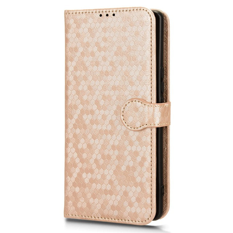 Protective Wallet Case for vivo V29e (India) 5G Case Imprinted PU Leather Cell Phone Cover - Rose Gold