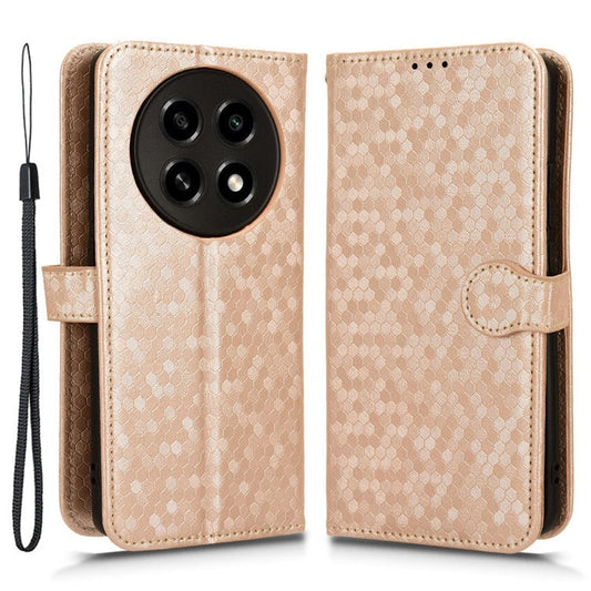 PU Leather Flip Cover for Oppo A2 Pro 5G Case Shockproof Wallet Cell Phone Case - Rose Gold