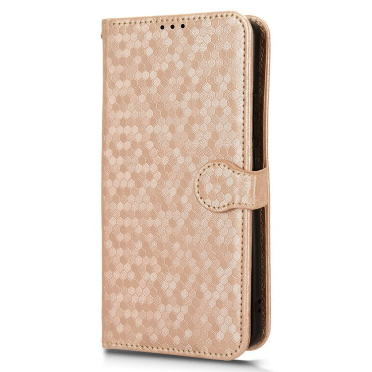 PU Leather Flip Cover for Oppo A2 Pro 5G Case Shockproof Wallet Cell Phone Case - Rose Gold