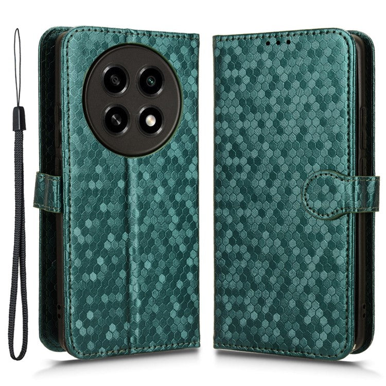 PU Leather Flip Cover for Oppo A2 Pro 5G Case Shockproof Wallet Cell Phone Case - Green