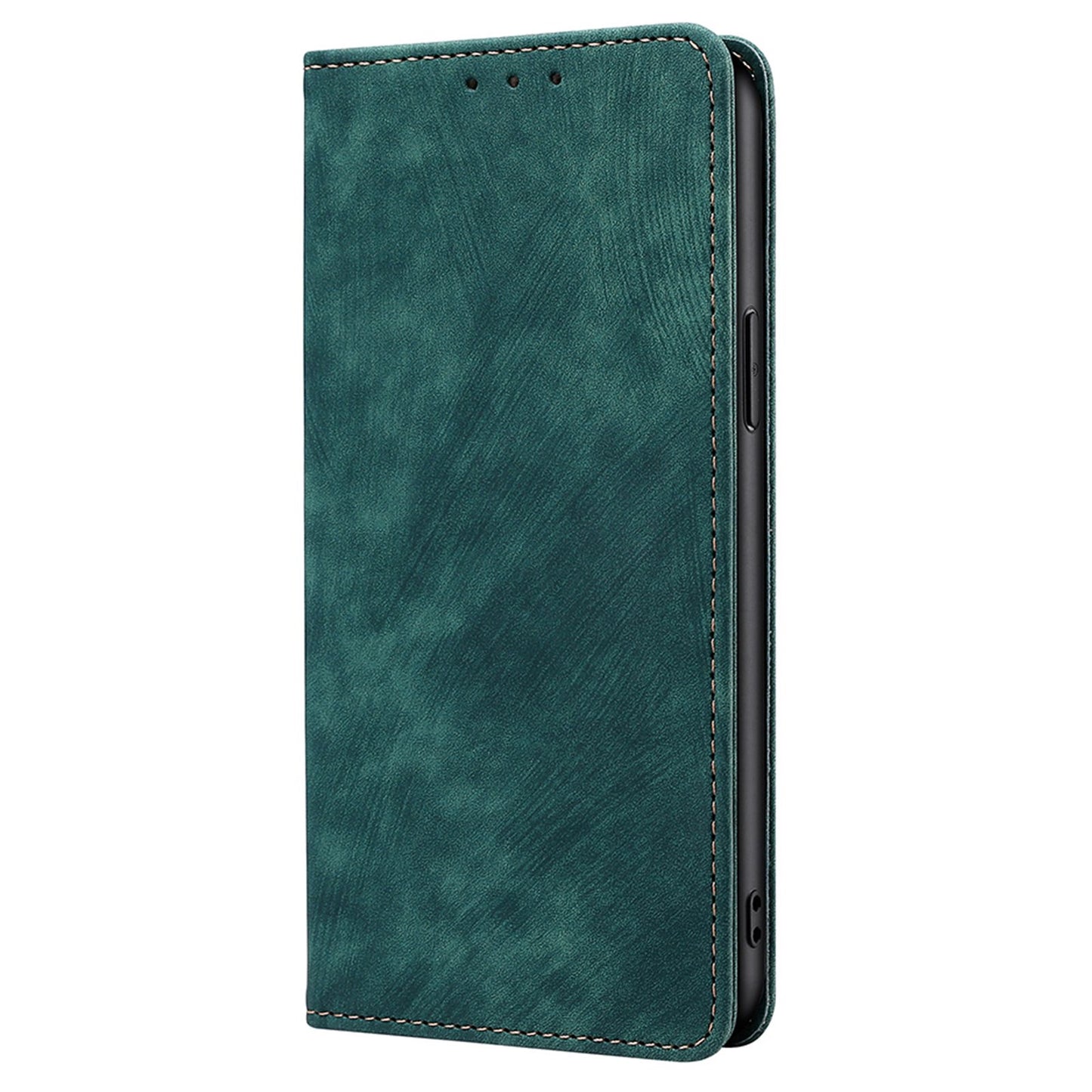 For Samsung Galaxy M34 5G / F34 5G Case Wallet PU Leather Phone Cover with RFID Blocking Function - Green