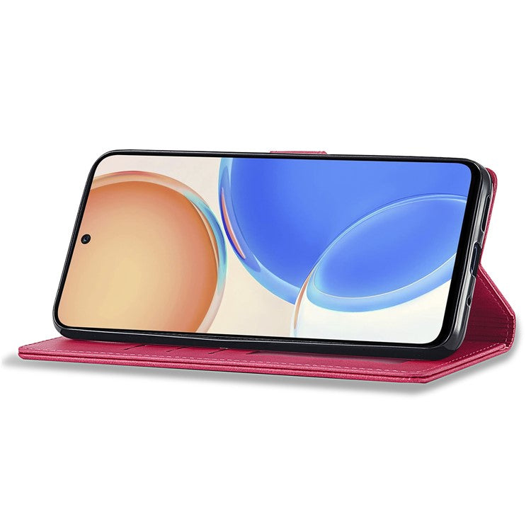 LC.IMEEKE For Honor X8 4G / X30i / Play6T Pro Case Wallet Phone Leather Cover - Rose