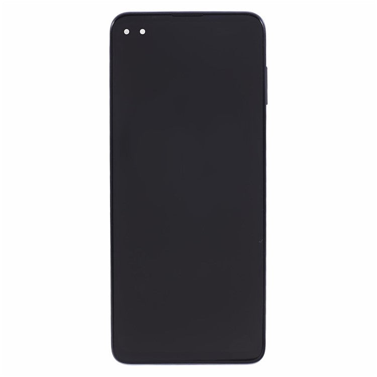 For Motorola Moto G 5G Plus XT2075 Grade B LCD Screen and Digitizer Assembly + Frame Replacement Part (without Logo) - Blue