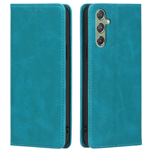 For Samsung Galaxy M34 5G / F34 5G Case Wallet Leather Stand Phone Cover - Baby Blue