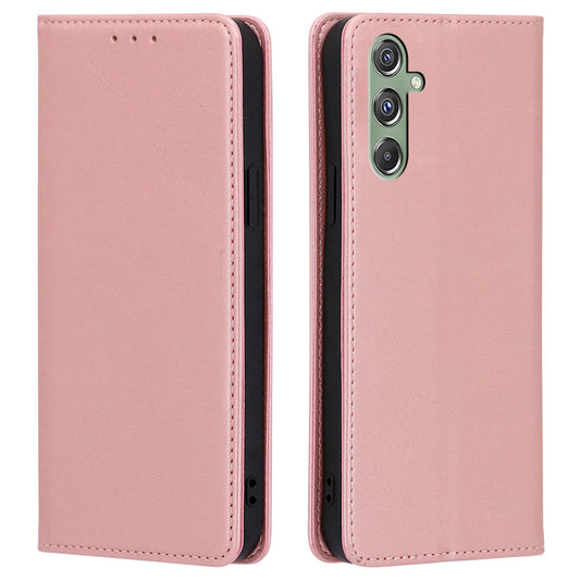 For Samsung Galaxy M34 5G / F34 5G Case Wallet Leather Stand Phone Cover - Rose Gold