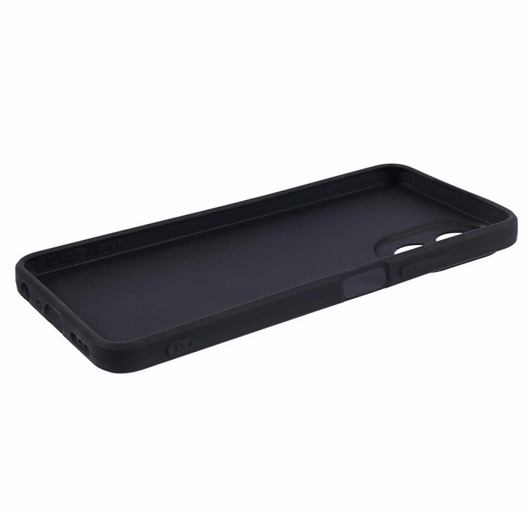 YX Series For Oppo A38 4G / A18 4G Case Lens Protection Matte TPU Cover (Precise Cutout) - Black