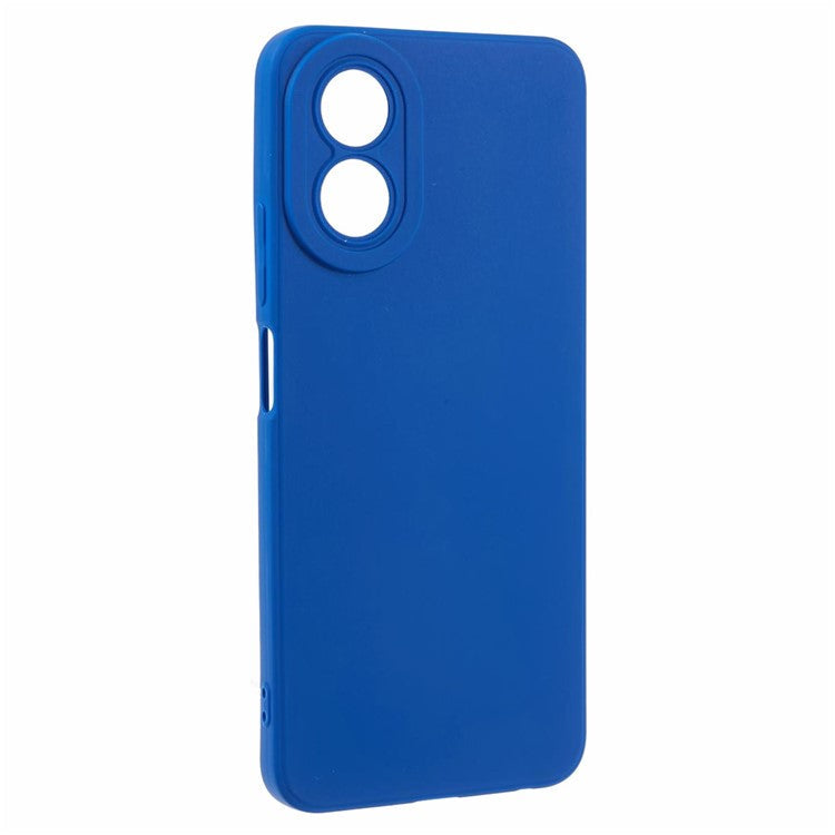YX Series For Oppo A38 4G / A18 4G Case Lens Protection Matte TPU Cover (Precise Cutout) - Blue