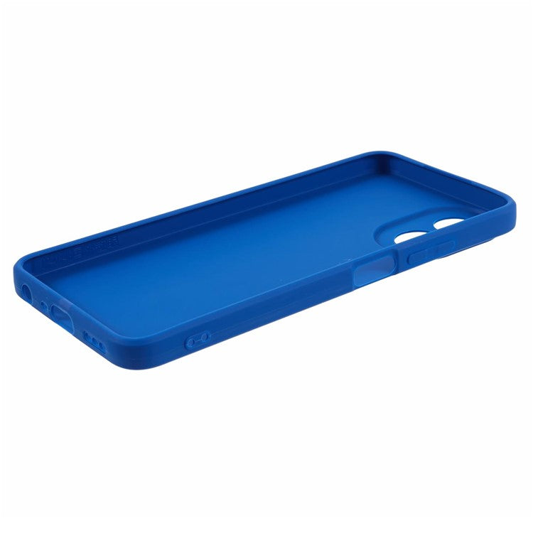 YX Series For Oppo A38 4G / A18 4G Case Lens Protection Matte TPU Cover (Precise Cutout) - Blue