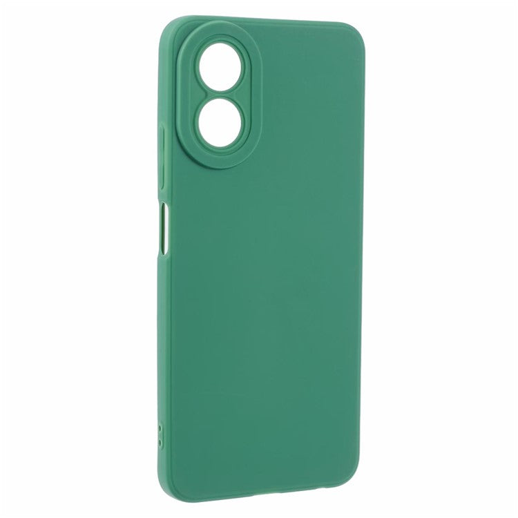 YX Series For Oppo A38 4G / A18 4G Case Lens Protection Matte TPU Cover (Precise Cutout) - Green
