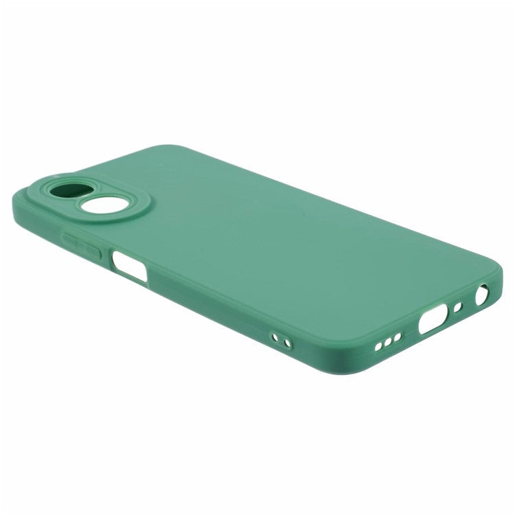 YX Series For Oppo A38 4G / A18 4G Case Lens Protection Matte TPU Cover (Precise Cutout) - Green