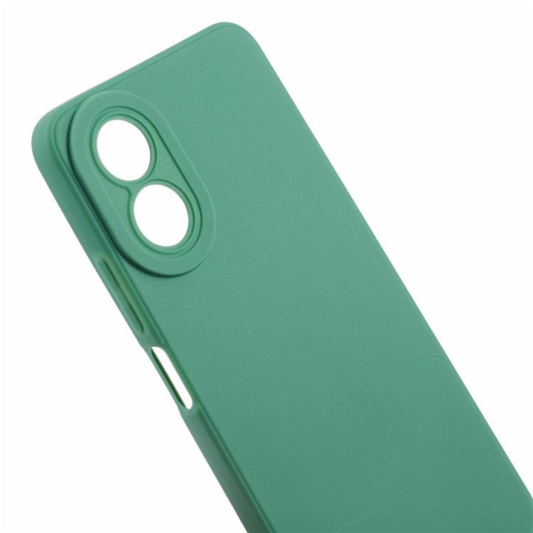 YX Series For Oppo A38 4G / A18 4G Case Lens Protection Matte TPU Cover (Precise Cutout) - Green
