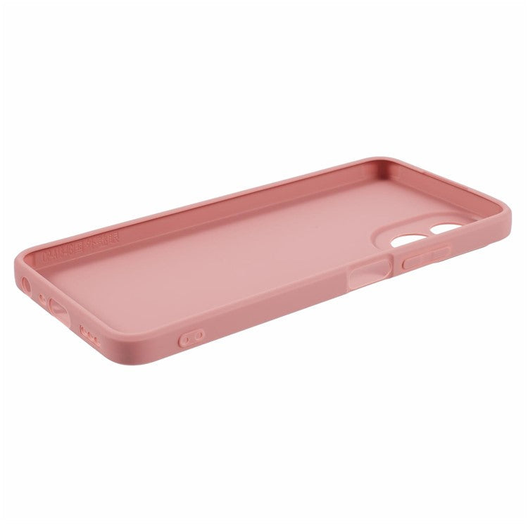 YX Series For Oppo A38 4G / A18 4G Case Lens Protection Matte TPU Cover (Precise Cutout) - Pink