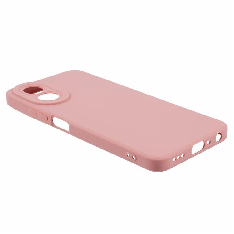 YX Series For Oppo A38 4G / A18 4G Case Lens Protection Matte TPU Cover (Precise Cutout) - Pink