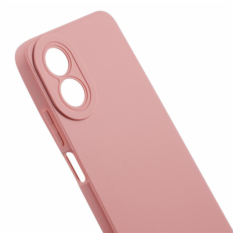 YX Series For Oppo A38 4G / A18 4G Case Lens Protection Matte TPU Cover (Precise Cutout) - Pink