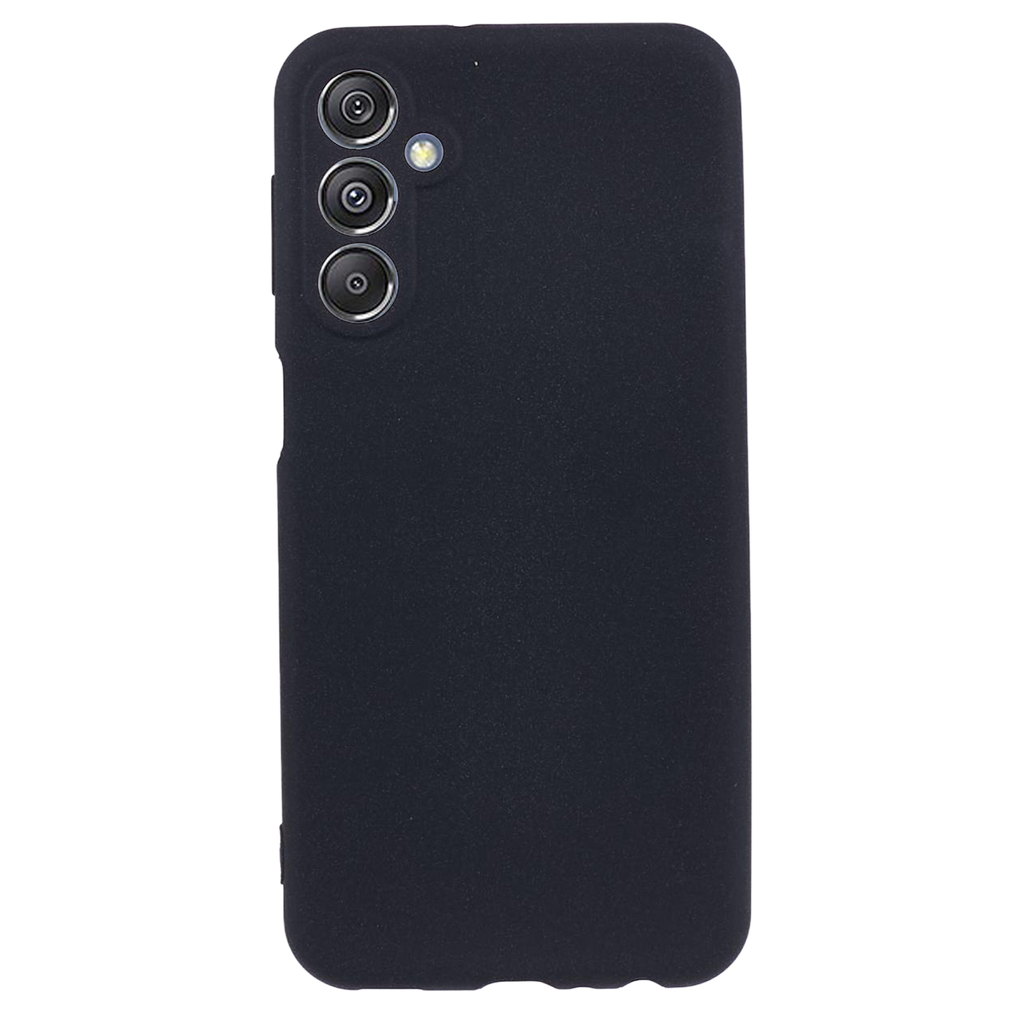 For Samsung Galaxy M34 5G / F34 5G Case TPU Double-Sided Matte Phone Shell Cover - Black