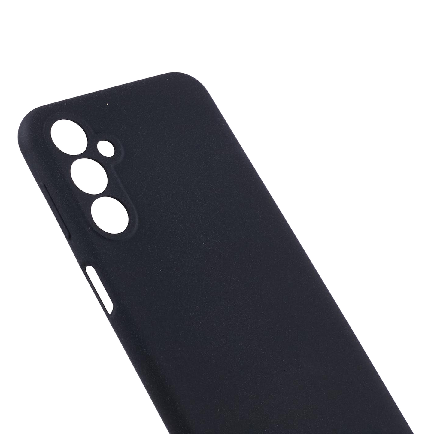 For Samsung Galaxy M34 5G / F34 5G Case TPU Double-Sided Matte Phone Shell Cover - Black