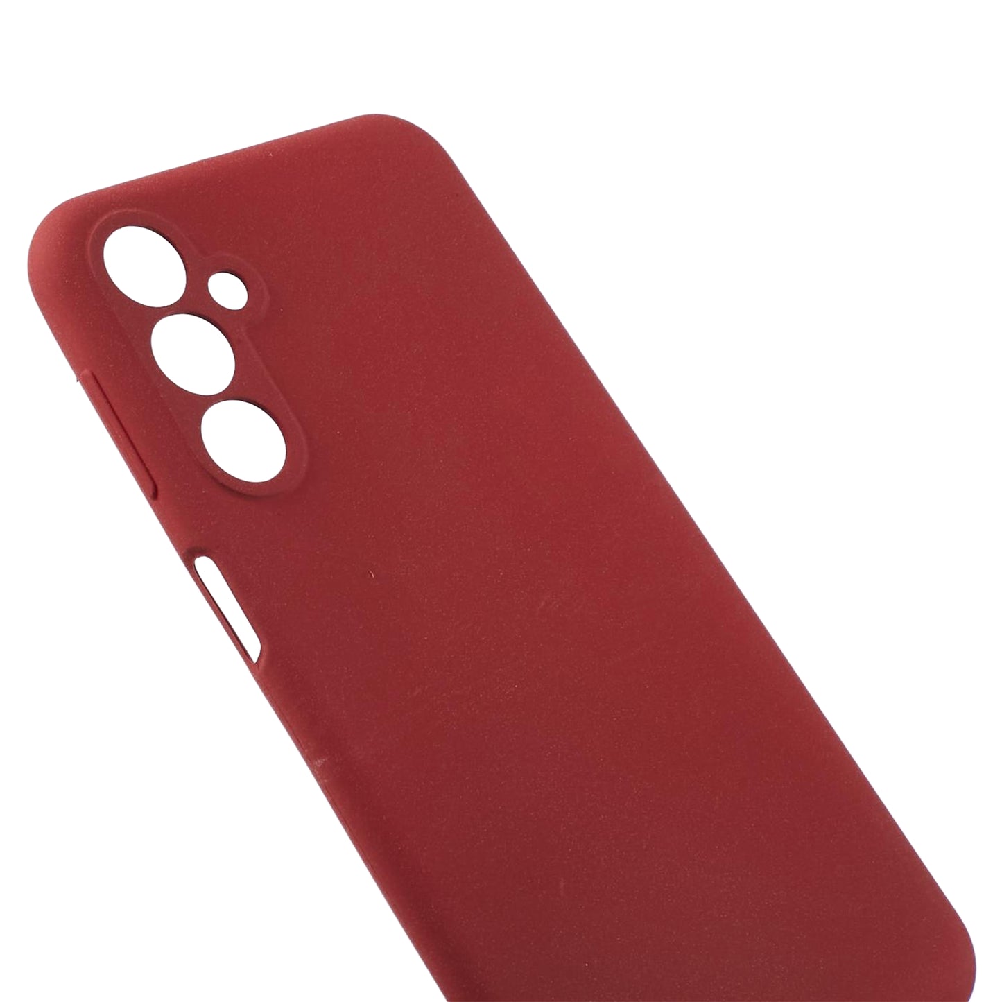 For Samsung Galaxy M34 5G / F34 5G Case TPU Double-Sided Matte Phone Shell Cover - Wine Red