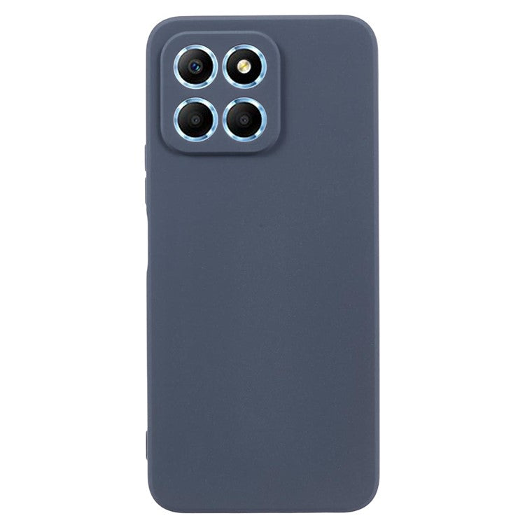 For Honor X8 5G Case Anti-fingerprint Double-Sided Matte TPU Phone Back Cover - Grey