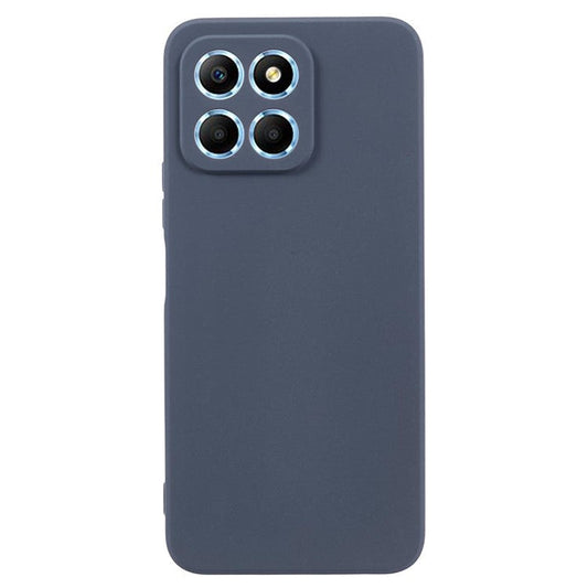 For Honor X8 5G Case Anti-fingerprint Double-Sided Matte TPU Phone Back Cover - Grey