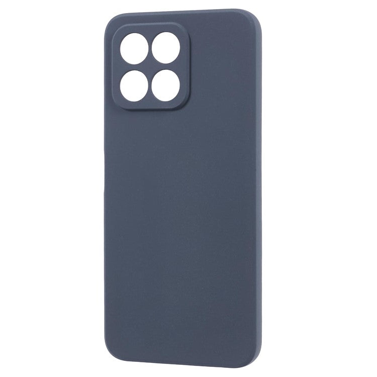 For Honor X8 5G Case Anti-fingerprint Double-Sided Matte TPU Phone Back Cover - Grey