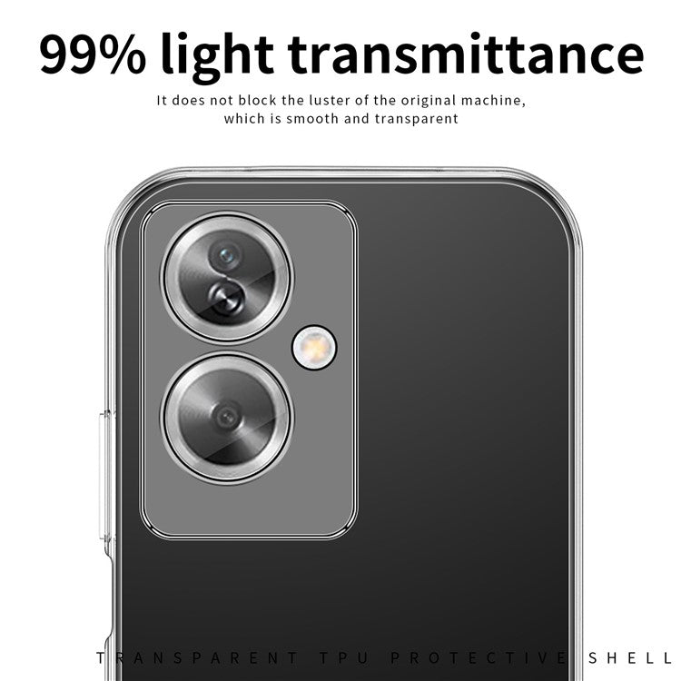 MOFI For Oppo A79 5G / A2 5G Case Crystal Clear TPU Phone Back Cover Protector