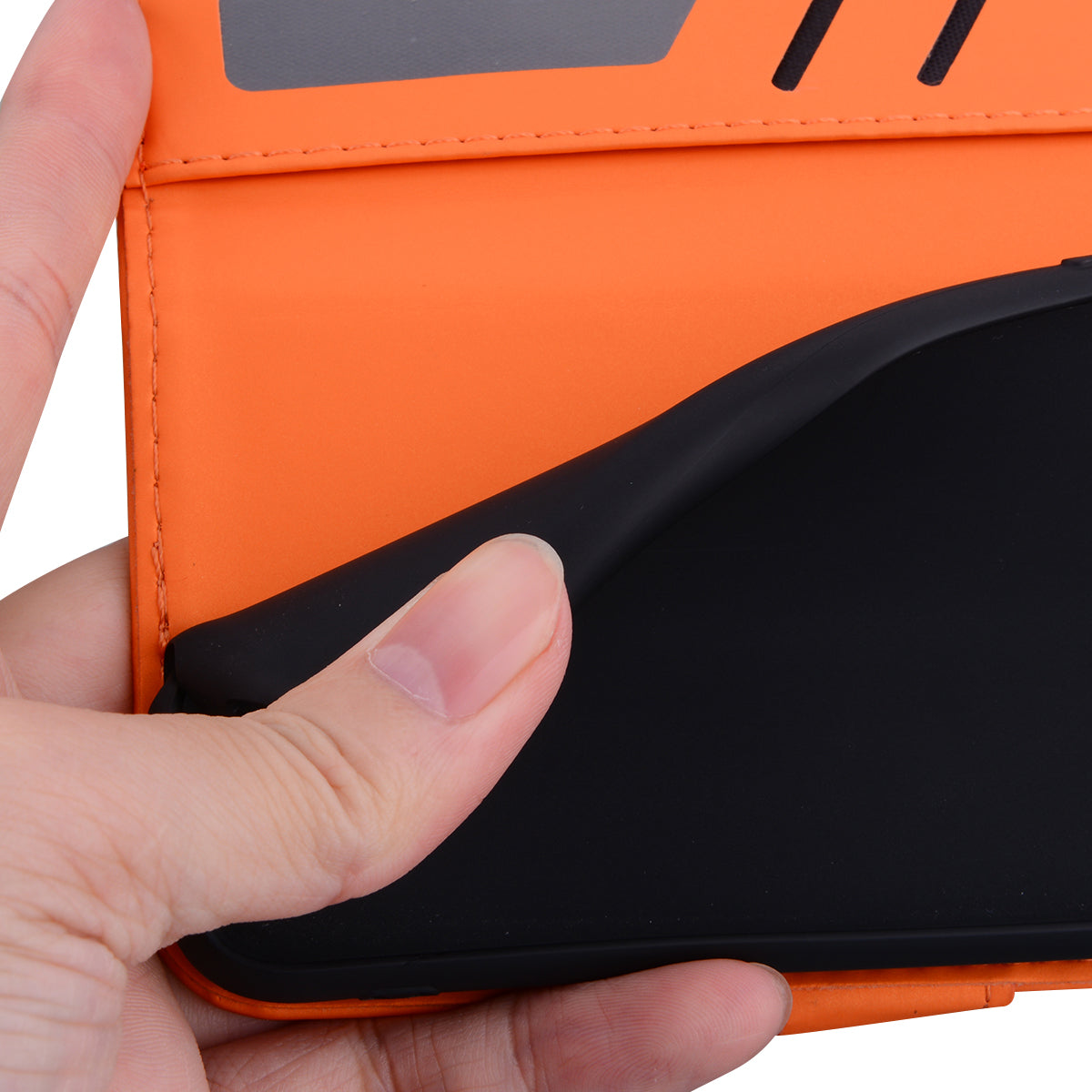 For Samsung Galaxy M34 5G / F34 5G Cartoon Animal Pattern Wallet Leather Cover Cell Phone Cases - Orange