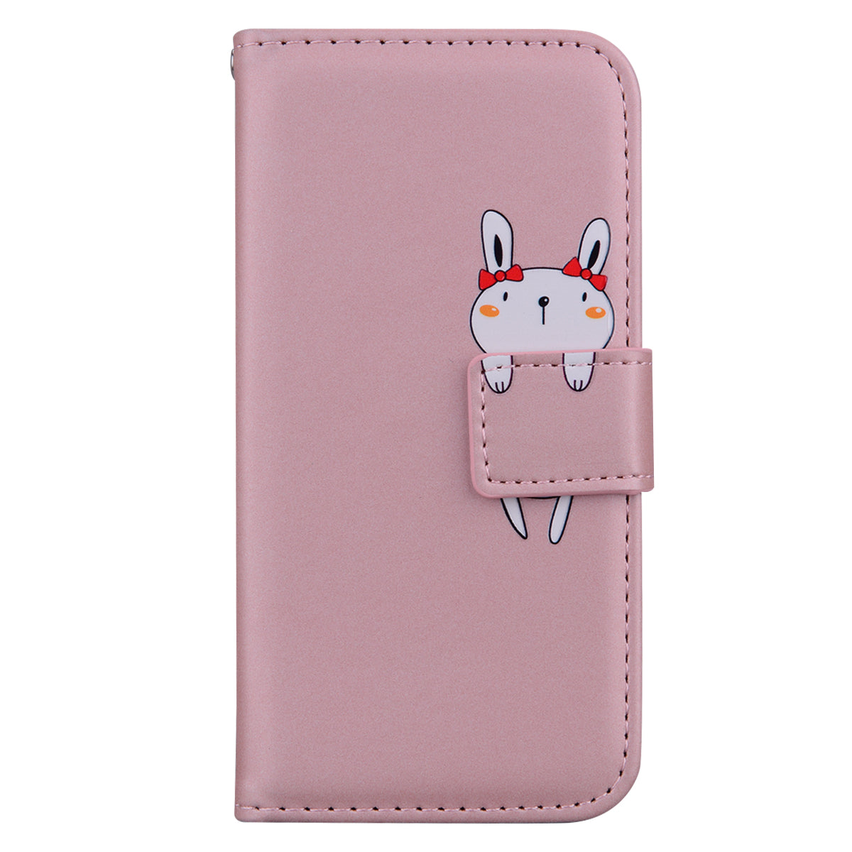 For Samsung Galaxy M34 5G / F34 5G Cartoon Animal Pattern Wallet Leather Cover Cell Phone Cases - Pink