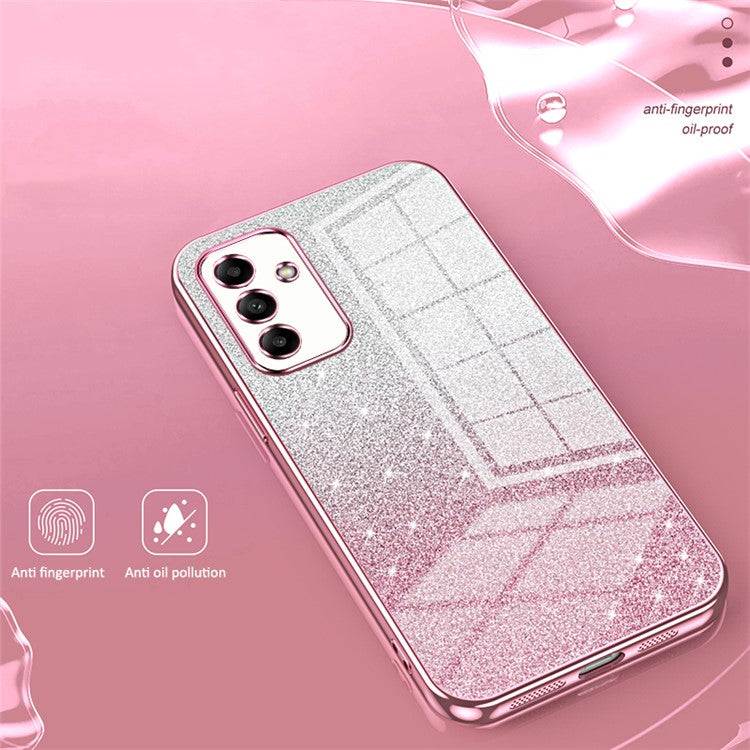 TPU Cover for Samsung Galaxy A05s 4G Precise Cutout Electroplating Cell Phone Case - Purple