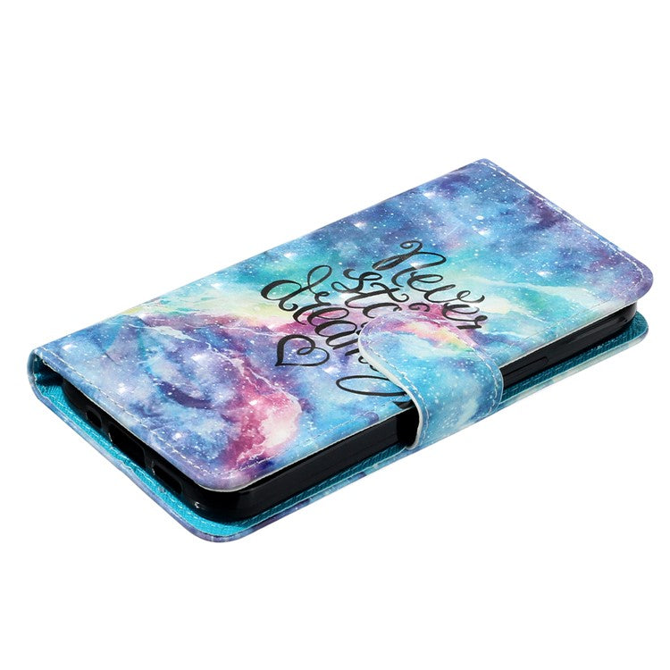 For Samsung Galaxy A35 5G Case 3D Pattern Print Leather Wallet Cellphone Cover - Starry Sky