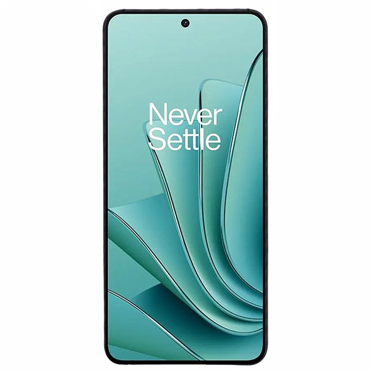 For OnePlus Ace 2V Cell Phone Case Precise Lens Cutout 1500D Coarse Texture Aramid Fiber Phone Cover - Black