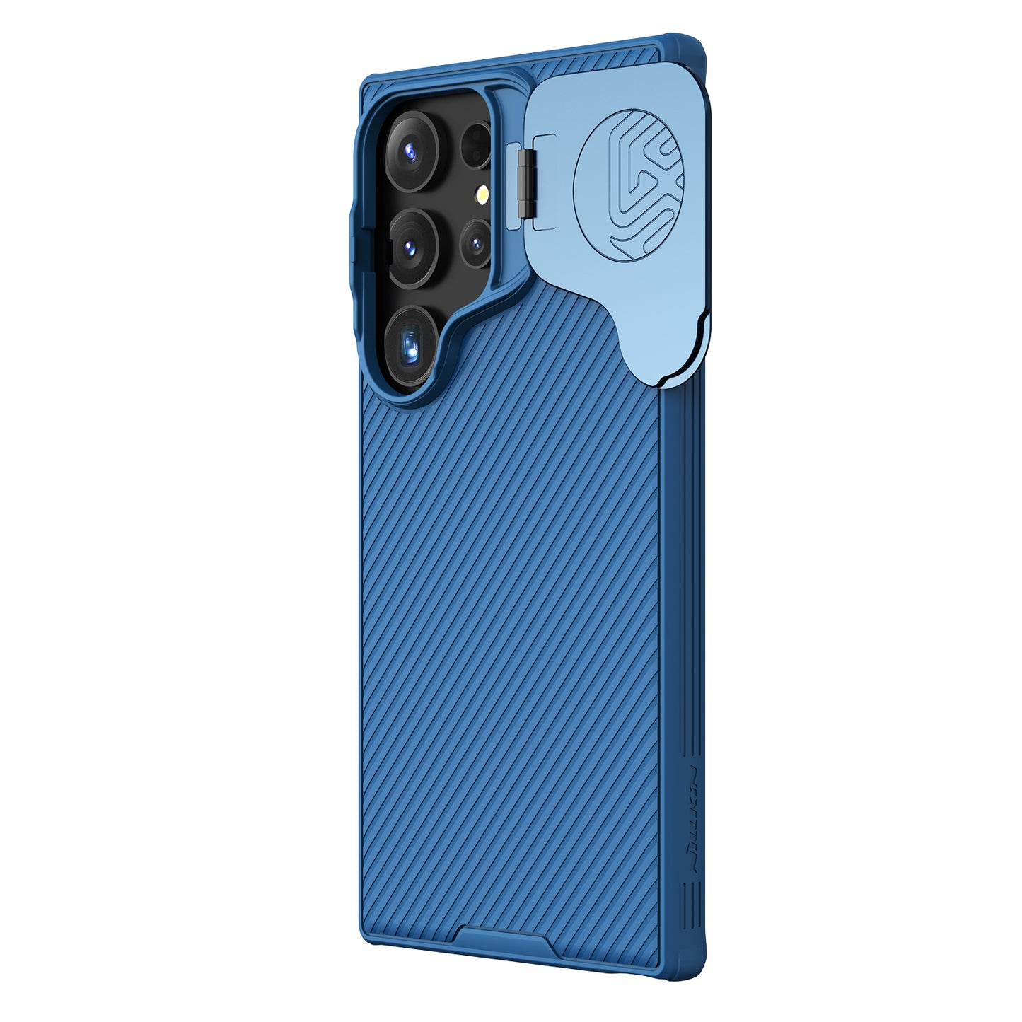 NILLKIN CamShield Prop Series for Samsung Galaxy S24 Ultra Case Lens Protection Phone Cover - Blue