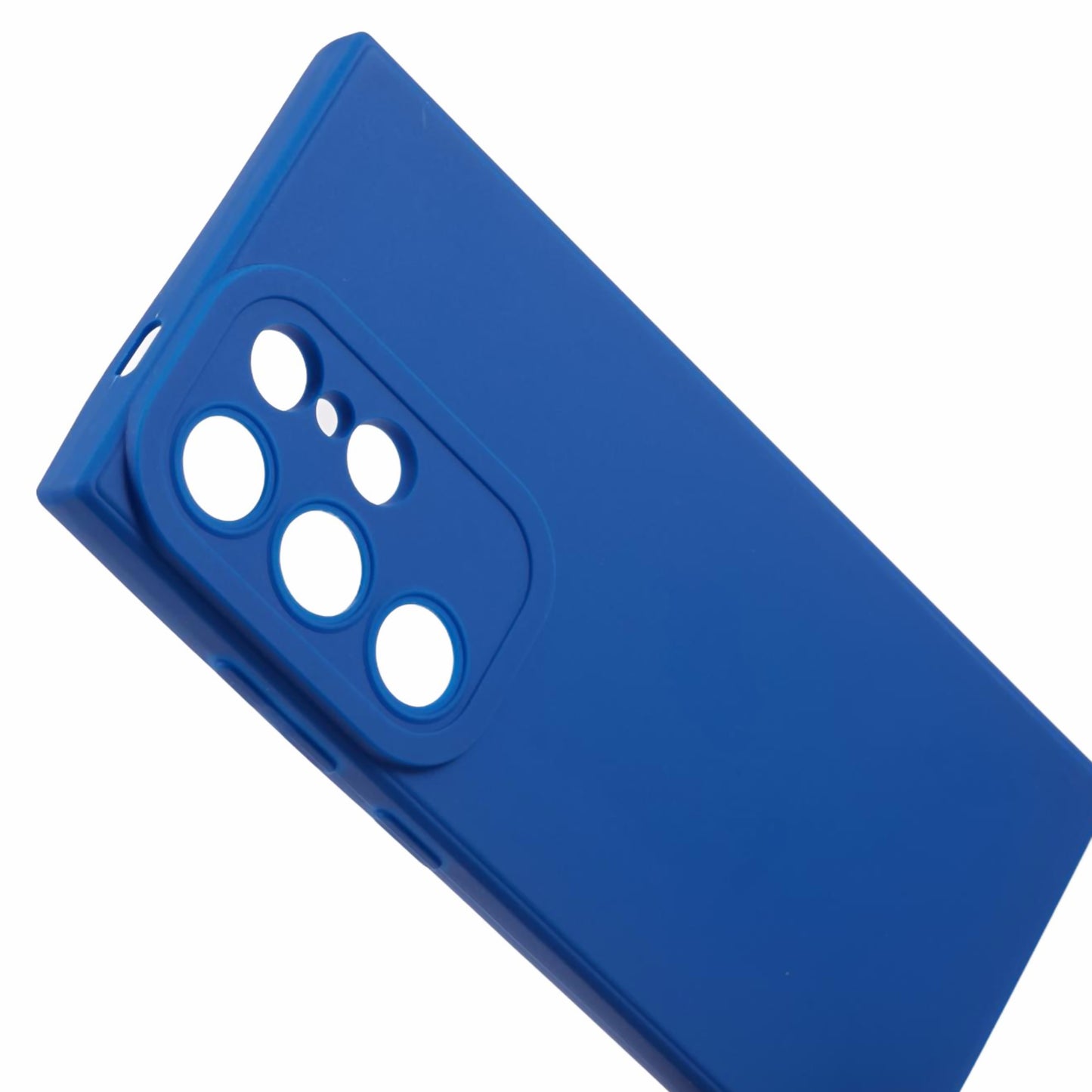 YX Series For Samsung Galaxy S24 Ultra Case Precise Cutout Matte TPU Phone Back Shell - Blue