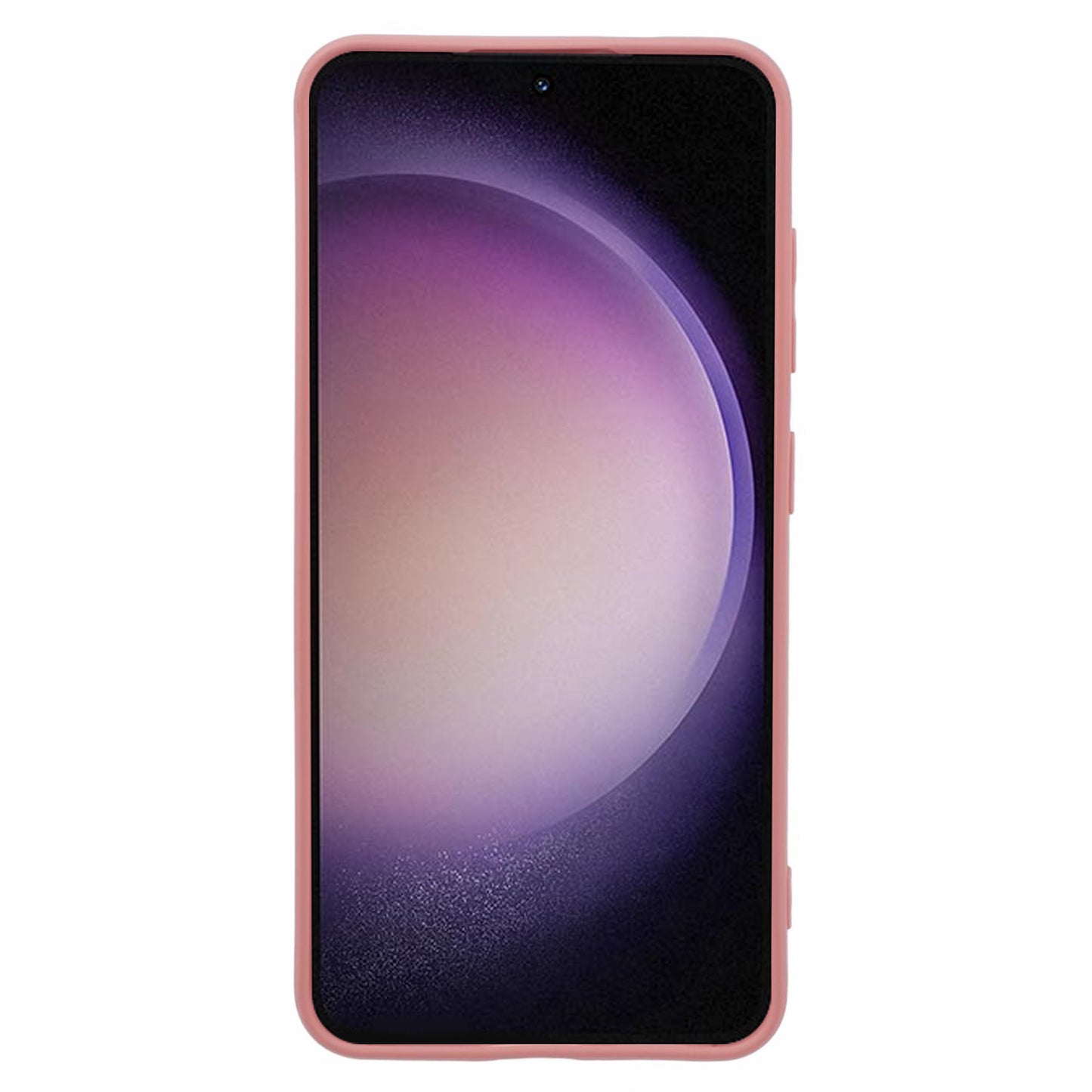 YX Series For Samsung Galaxy S24 Cell Phone Case Matte TPU Cover (Precise Cutout) - Pink