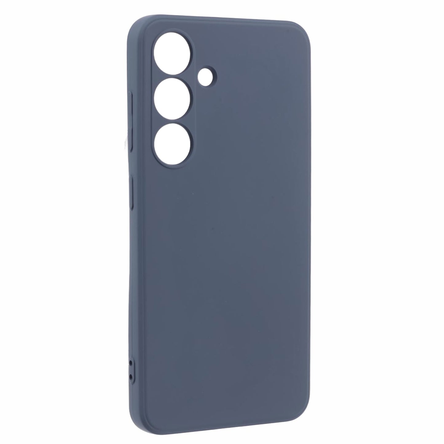 For Samsung Galaxy S24 Phone Case Soft Fiber Lining TPU Cover - Lavender Grey